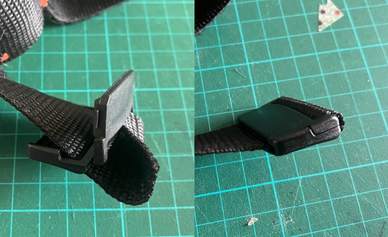 Photo du terminal ouvert puis fermé